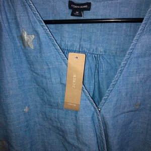 NWT JCrew chambray shirt